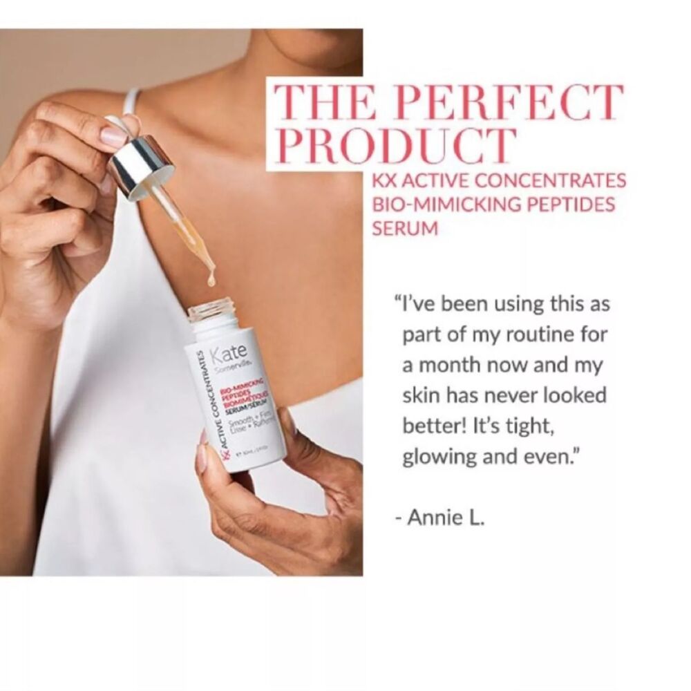 NIB Kate Somerville Active Concentrates Bio-Mimicking Peptides Serum - Picture 6 of 11